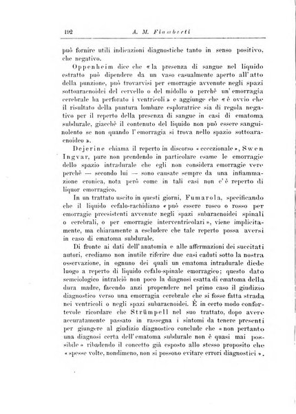 Note e riviste di psichiatria Manicomio provinciale di Pesaro