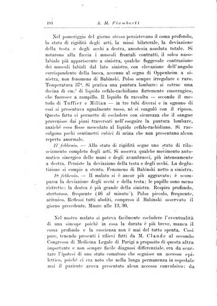 Note e riviste di psichiatria Manicomio provinciale di Pesaro