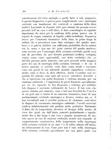 Note e riviste di psichiatria Manicomio provinciale di Pesaro