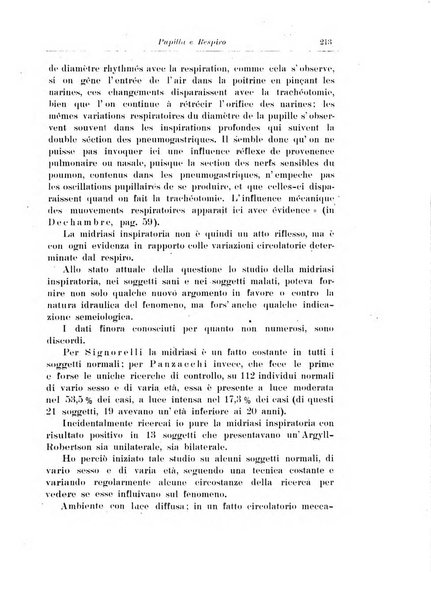 Note e riviste di psichiatria Manicomio provinciale di Pesaro