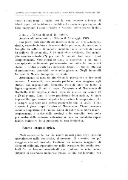 Note e riviste di psichiatria Manicomio provinciale di Pesaro