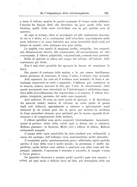 Note e riviste di psichiatria Manicomio provinciale di Pesaro