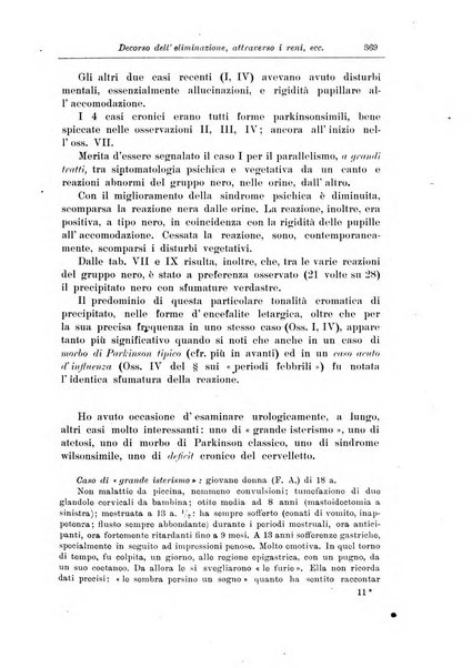 Note e riviste di psichiatria Manicomio provinciale di Pesaro