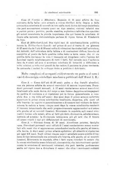 Note e riviste di psichiatria Manicomio provinciale di Pesaro