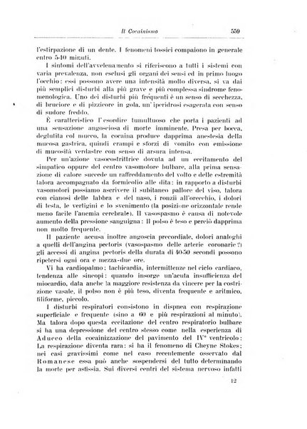 Note e riviste di psichiatria Manicomio provinciale di Pesaro