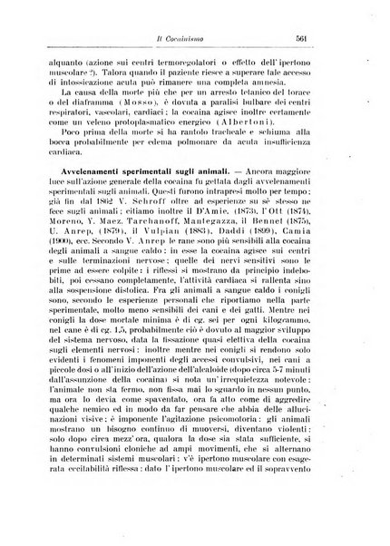 Note e riviste di psichiatria Manicomio provinciale di Pesaro