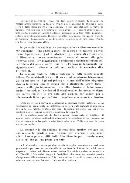 Note e riviste di psichiatria Manicomio provinciale di Pesaro