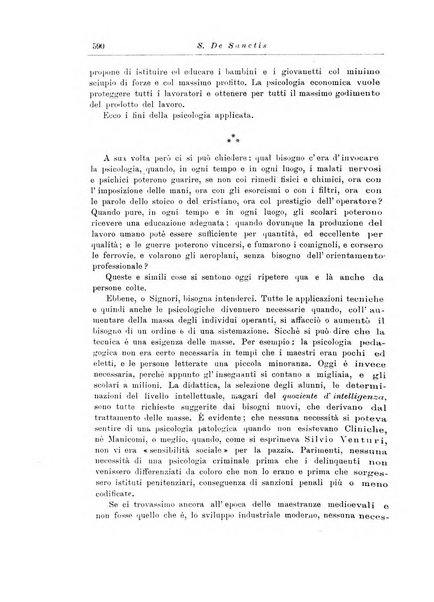 Note e riviste di psichiatria Manicomio provinciale di Pesaro