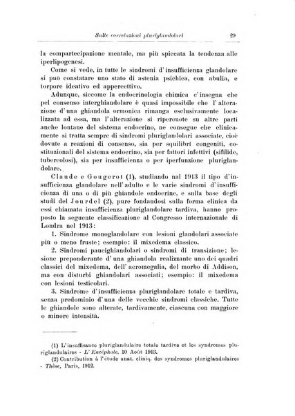 Note e riviste di psichiatria Manicomio provinciale di Pesaro