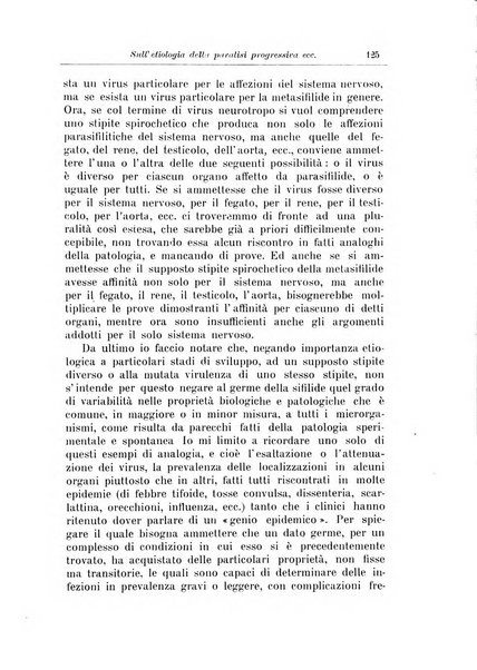 Note e riviste di psichiatria Manicomio provinciale di Pesaro