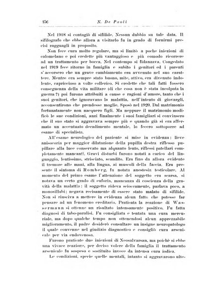 Note e riviste di psichiatria Manicomio provinciale di Pesaro