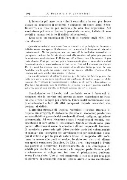 Note e riviste di psichiatria Manicomio provinciale di Pesaro