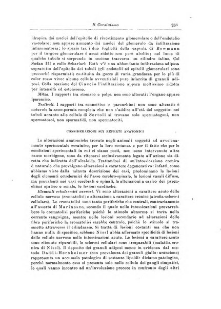 Note e riviste di psichiatria Manicomio provinciale di Pesaro