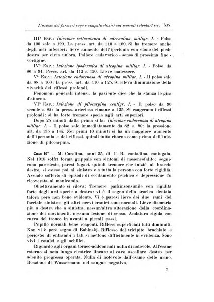 Note e riviste di psichiatria Manicomio provinciale di Pesaro