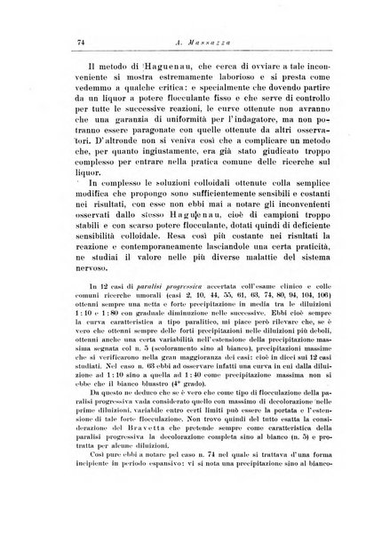 Note e riviste di psichiatria Manicomio provinciale di Pesaro