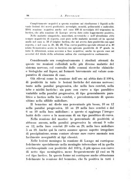 Note e riviste di psichiatria Manicomio provinciale di Pesaro