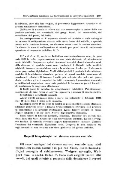 Note e riviste di psichiatria Manicomio provinciale di Pesaro