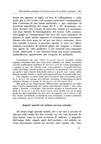 Note e riviste di psichiatria Manicomio provinciale di Pesaro