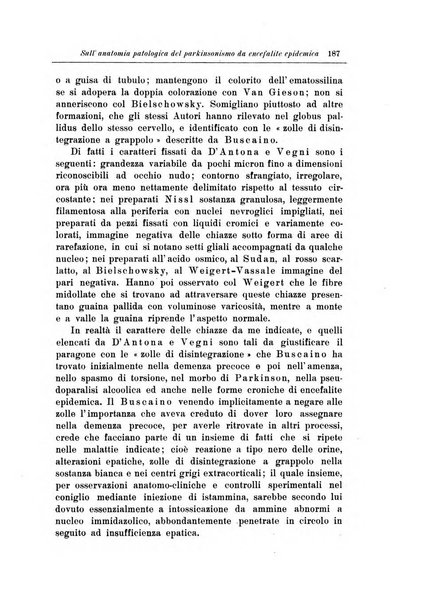 Note e riviste di psichiatria Manicomio provinciale di Pesaro