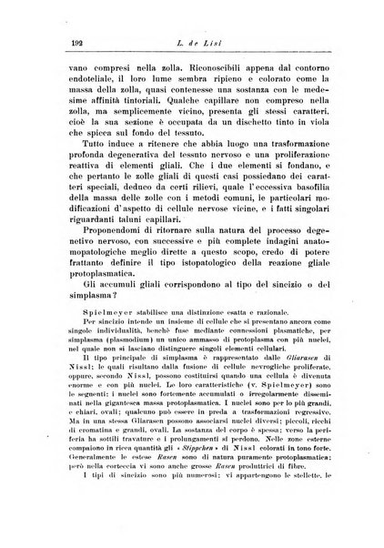 Note e riviste di psichiatria Manicomio provinciale di Pesaro