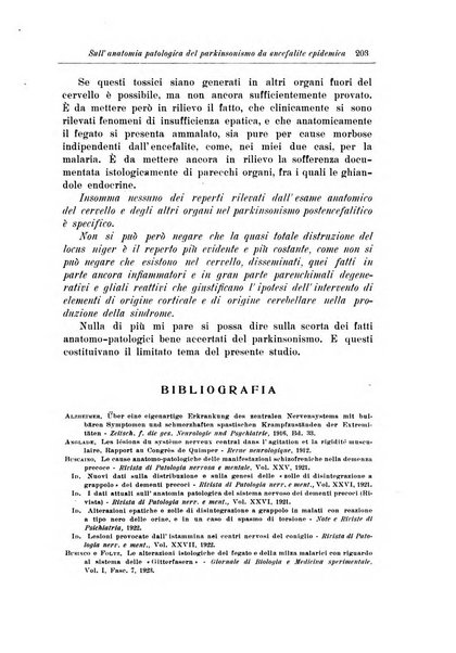 Note e riviste di psichiatria Manicomio provinciale di Pesaro