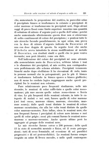 Note e riviste di psichiatria Manicomio provinciale di Pesaro