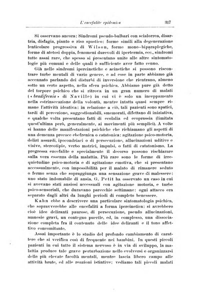 Note e riviste di psichiatria Manicomio provinciale di Pesaro