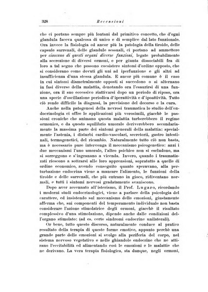 Note e riviste di psichiatria Manicomio provinciale di Pesaro