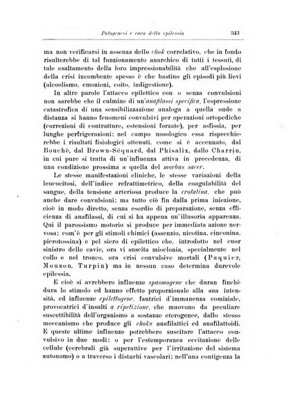 Note e riviste di psichiatria Manicomio provinciale di Pesaro