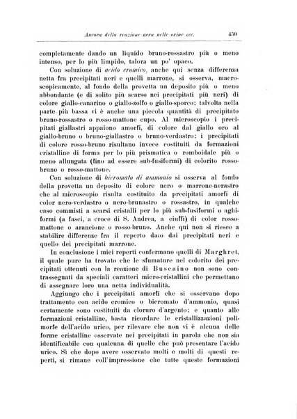 Note e riviste di psichiatria Manicomio provinciale di Pesaro