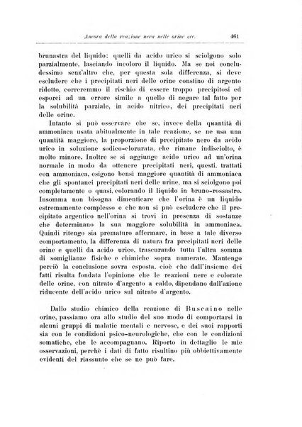 Note e riviste di psichiatria Manicomio provinciale di Pesaro