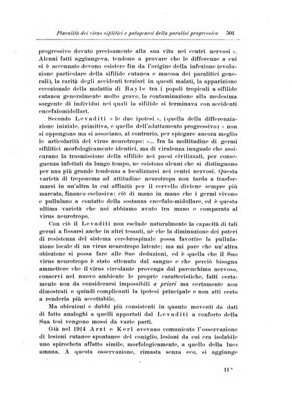 Note e riviste di psichiatria Manicomio provinciale di Pesaro