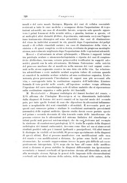 Note e riviste di psichiatria Manicomio provinciale di Pesaro