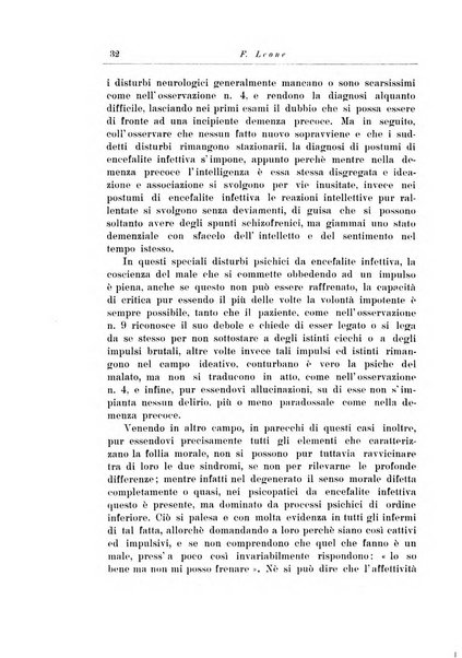 Note e riviste di psichiatria Manicomio provinciale di Pesaro