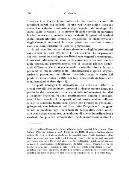 Note e riviste di psichiatria Manicomio provinciale di Pesaro