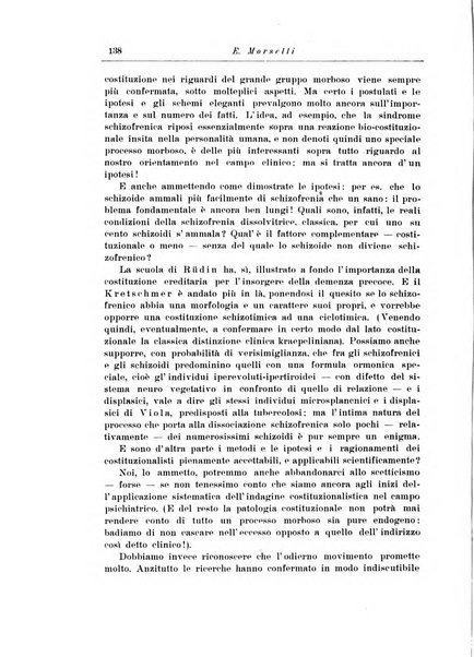 Note e riviste di psichiatria Manicomio provinciale di Pesaro