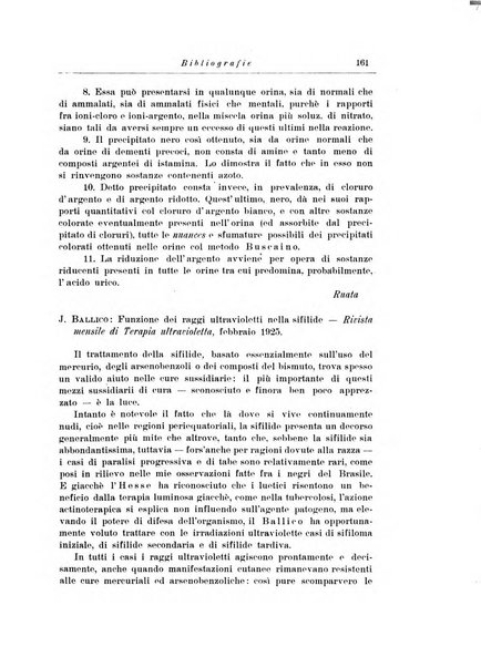 Note e riviste di psichiatria Manicomio provinciale di Pesaro