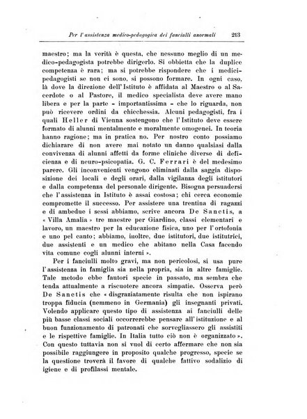 Note e riviste di psichiatria Manicomio provinciale di Pesaro