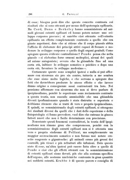 Note e riviste di psichiatria Manicomio provinciale di Pesaro