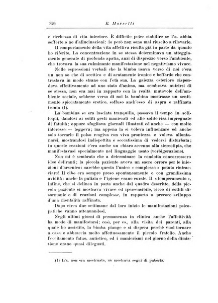 Note e riviste di psichiatria Manicomio provinciale di Pesaro