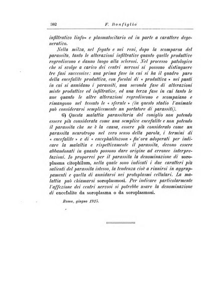 Note e riviste di psichiatria Manicomio provinciale di Pesaro