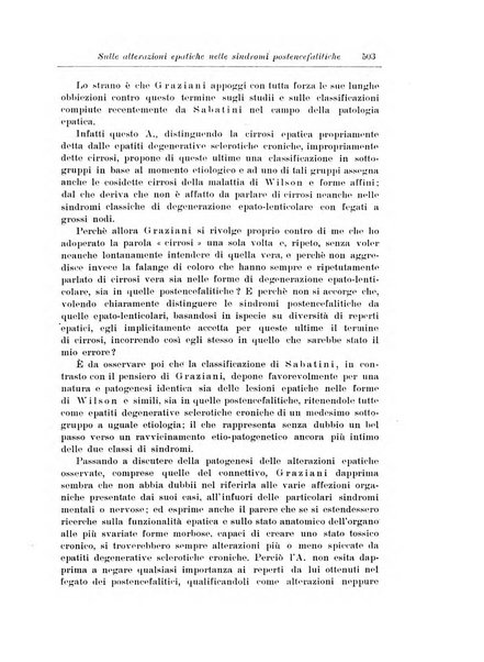 Note e riviste di psichiatria Manicomio provinciale di Pesaro