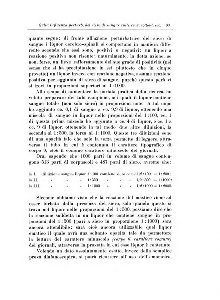 Note e riviste di psichiatria Manicomio provinciale di Pesaro