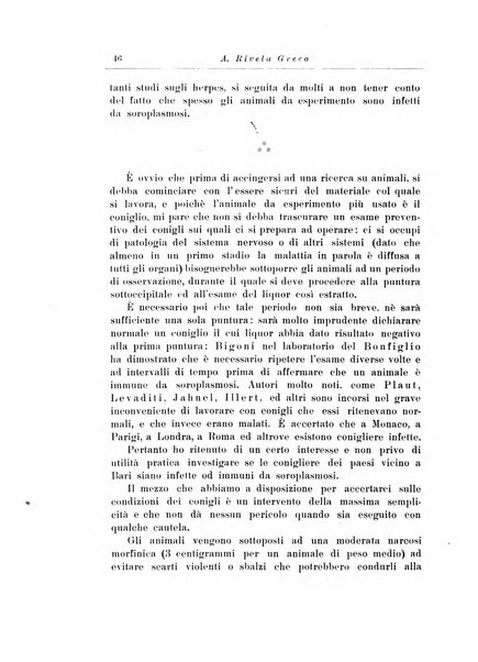 Note e riviste di psichiatria Manicomio provinciale di Pesaro