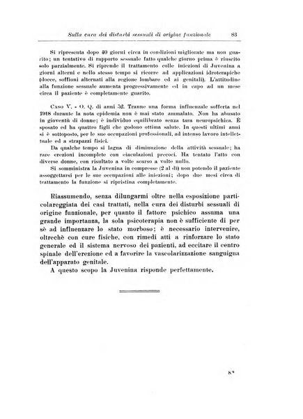 Note e riviste di psichiatria Manicomio provinciale di Pesaro