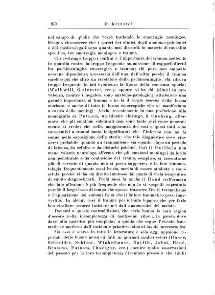 Note e riviste di psichiatria Manicomio provinciale di Pesaro