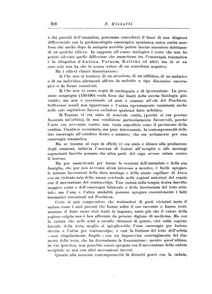 Note e riviste di psichiatria Manicomio provinciale di Pesaro