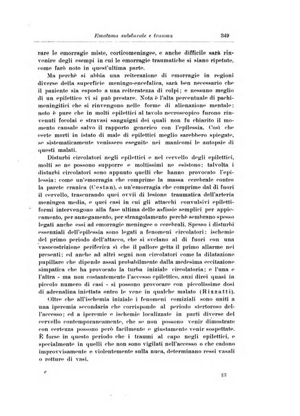 Note e riviste di psichiatria Manicomio provinciale di Pesaro