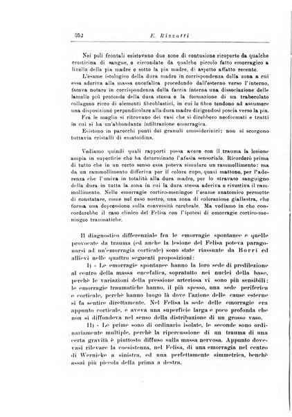 Note e riviste di psichiatria Manicomio provinciale di Pesaro