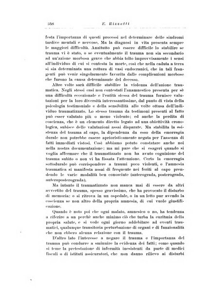 Note e riviste di psichiatria Manicomio provinciale di Pesaro